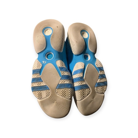 Adidas Trae Young Athletic Shoes in Ice Blue and White
